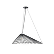 ΦΩΤΙΣΤΙΚΟ ΚΡΕΜΑΣΤΟ ΜΕΤΑΛΛΟ 1XE27  MAX 40W 600X390X1300Dmm ΜΑΥΡΟ ARTE ILLUMINA OGGI