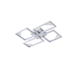 ΦΩΤΙΣΤΙΚΟ ΟΡΟΦΗΣ ΑΛΟΥΜΙΝΙΟ LED 36W 3000K 900Lm 450X580X55mm ΜΑΥΡΟ ARTE ILLUMINA SQUARE