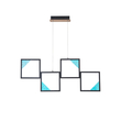 ΦΩΤΙΣΤΙΚΟ ΟΡΟΦΗΣ ΑΛΟΥΜΙΝΙΟ LED 36W 3000K 850Lm 820X16X1340mm ΜΑΥΡΟ ARTE ILLUMINA SQUARE