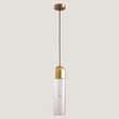 ΦΩΤΙΣΤΙΚΟ ΚΡΕΜΑΣΤΟ Φ10X40 1XE14 MAX 7W ΔΙΑΦΑΝΟ-ΧΡΥΣΟ ARTE ILLUMINA CALLIOPE