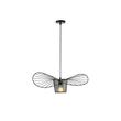 ΦΩΤΙΣΤΙΚΟ ΚΡΕΜΑΣΤΟ ΜΕΤΑΛΛΟ 1XE27  MAX 40W 600X600X1270mm ΜΑΥΡΟ ARTE ILLUMINA OGGI