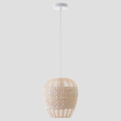 ΦΩΤΙΣΤΙΚΟ ΚΡΕΜΑΣΤΟ ΜΟΝΟΦΩΤΟ Ε27 Φ25,5X29 RATTAN (ΨΑΘΙΝΟ) ARTE ILLUMINA KAI