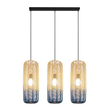 ΦΩΤΙΣΤΙΚΟ ΚΡΕΜΑΣΤΟ 3ΦΩΤΟ Ε27 L1000XH1200 RATTAN ΛΕΥΚΟ ΓΑΛΑΖΙΟ ARTE ILLUMINA KAI