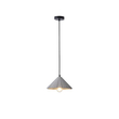 ΦΩΤΙΣΤΙΚΟ ΚΡΕΜΑΣΤΟ ΤΣΙΜΕΝΤΟ 1XE27 MAX 15W 250X250X1240mm ΓΚΡΙ ARTE ILLUMINA PLATRE