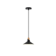 ΦΩΤΙΣΤΙΚΟ ΚΡΕΜΑΣΤΟ ΜΕΤΑΛΛΟ 1ΧE27 MAX 15W 180X1140mm ΜΑΥΡΟ ARTE ILLUMINA CHROMA