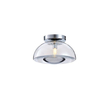 ΠΛΑΦΟΝΙΕΡΑ ΓΥΑΛΙΝΗ G9 MAX 25W 230X230X150mm ΑΣΗΜΙ ARTE ILLUMINA CLEAR