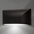 ΑΠΛΙΚΑ ΤΟΙΧΟΥ LED SLIM 6W IP65 220-240V 4000K 220X51X113mm ΜΑΥΡΟ PRO ARTE ILLUMINA