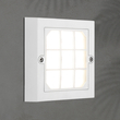 ΦΩΤΙΣΤΙΚΟ ΤΟΙΧΟΥ LED 6W 135X135X32 3CCT IP65 ΛΕΥΚΟ ARTE ILLUMINA SENARIO