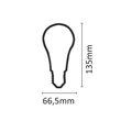 InLight E27 LED A67 18watt 3000Κ Θερμό Λευκό (7.27.18.04.1)