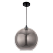 InLight Κρεμαστό φωτιστικό από φιμέ γυαλί 1XE27 D:30cm (4355-Α)