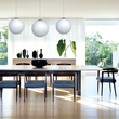 InLight Κρεμαστό φωτιστικό από λευκή οπαλίνα 1XE27 D:30cm (4253-Γ)