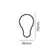 InLight E27 LED G45 5,5watt 6500K Ψυχρό Λευκό (7.27.05.12.3)