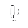 InLight G9 LED 8watt 6500Κ Ψυχρό Λευκό (7.09.08.09.3)