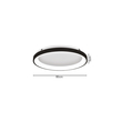 Inlight Πλαφονιέρα οροφής LED 38W 3CCT από μαύρο μέταλλο και ακρυλικό D:80x5cm (42044-A-Black)