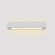 Inlight Επιτοίχιο φωτιστικό λευκό από γύψο 2xE14 D:45cm (43049-A-White)