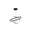 Inlight Κρεμαστό φωτιστικό LED 58W 3CCT (by switch on base)  D:60cm (6095-B-Golden)
