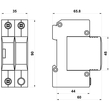27081 | HSA-275/1+1 M | SPD T2+T3 | ΑΠΑΓΩΓΟΣ ΚΡΟΥΣΤΙΚΩΝ ΥΠΕΡΤΑΣΕΩΝ | Hakel®