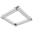 EL188662 | LED ΓΡΑΜΜΙΚΑ 18W|IP20|4000k|1300lm|600x70xh70mm|ΜΑΥΡΟ|{enjoysimplicity}™