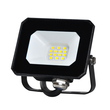 ELF10106 | LED 10W|6500k|900lm FLOODLIGHT ALUM.110-240V~IP65 GLASScover|BLACK|{enjoysimplicity}™