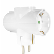 ELP36301 | ΑΝΤΑΠΤOΡΑΣ ΤΥΠΟΥ + SCHUKO → 3Θ SCHUKO max:3680W IP20 ΛΕΥΚΟ
