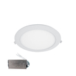 LED ΠΑΝΕΛ ΣΤΡΟΓΓΥΛΟ ΧΩΝΕΥΤΟ 12W 2700K+ ΚΙΤ ΑΣΦΑΛΕΙΑΣ