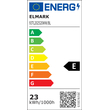 TL2025 LED ΣΠΟΤ ΡΑΓΑΣ 23W 2700K 2 -ΓΡΑΜΜΩΝ 24° ΜΑΥΡΟ