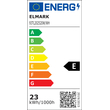TL2025 LED ΣΠΟΤ ΡΑΓΑΣ 23W 4000K 2 -ΓΡΑΜΜΩΝ 24° ΛΕΥΚΟ