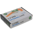 External Case HDD 2.5'' SATA  Black