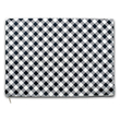 Φάκελος Εγγράφων Δερματίνη με Φερμουάρ Square Motif
