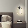 ΦΩΤΙΣΤΙΚΟ ΚΡΕΜΑΣΤΟ ΑΛΟΥΜΙΝΙΟ LED 10W 3000K 702Lm 400Χ435mm  ΜΑΥΡΟ-ΜΠΡΟΝΖΕ ARTE ILLUMINA AERO