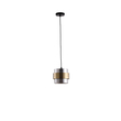 ΦΩΤΙΣΤΙΚΟ ΚΡΕΜΑΣΤΟ 1XE27 180X1205mm MAX 15W ΜΑΥΡΟ-ΧΡΥΣΟ ARTE ILLUMINA RELIAC