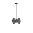 ΦΩΤΙΣΤΙΚΟ ΚΡΕΜΑΣΤΟ ΜΕΤΑΛΛΟ 1XE27  MAX 40W 350X350X1270mm ΜΑΥΡΟ ARTE ILLUMINA OGGI