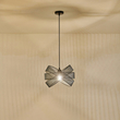 ΦΩΤΙΣΤΙΚΟ ΚΡΕΜΑΣΤΟ ΜΕΤΑΛΛΟ 1XE27  MAX 40W 350X350X1270mm ΜΑΥΡΟ ARTE ILLUMINA OGGI