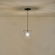 ΦΩΤΙΣΤΙΚΟ ΚΡΕΜΑΣΤΟ ΜΕΤΑΛΛΟ 1XE27  MAX 40W 175X175X1240mm  ΜΑΥΡΟ ARTE ILLUMINA BRAWCK