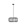 ΦΩΤΙΣΤΙΚΟ ΚΡΕΜΑΣΤΟ ΜΕΤΑΛΛΟ 1XE27  MAX 40W  340X340X1520mm ΜΑΥΡΟ ARTE ILLUMINA AIRY