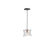 ΦΩΤΙΣΤΙΚΟ ΚΡΕΜΑΣΤΟ ΜΕΤΑΛΛΟ 1XE27  MAX 40W 175X175X1240mm  ΜΑΥΡΟ ARTE ILLUMINA BRAWCK
