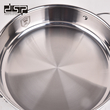 Τηγάνι ανοξείδωτο με καπάκι - 4.3L - CS001-C28 - DSP - 562564