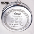Τηγάνι ανοξείδωτο με καπάκι - 2.7L - CS001-C24 - DSP - 562519
