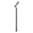 GLOBOSTAR® ZAPOPAN 90838 Φωτιστικό Urban Light Πλατείας/Πάρκου LED 30W 4080lm 120° AC 220-240V Αδιάβροχο IP65 IK09 Φυσικό Λευκό 5000K - LUMILEDs SMD Chip & MEANWELL Driver - Γκρι Ανθρακί - Μ75 x Π14 x Υ360cm - 5 Χρόνια Εγγύηση