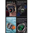 Σετ Smartwatch με 3 λουράκια - LG78 Pro - 064878 - Orange