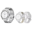 Σετ Smartwatch με 3 λουράκια - LG80 Mini - 065066 - White