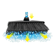 ΒΟΥΡΤΣΑ ΠΛΥΣΙΜΑΤΟΣ ΜΕ ΠΛΑΣΤΙΚΗ ΤΡΙΧΑ (PVC) TRINITY 25x8cm ΓΙΑ ΚΟΝΤΑΡΙΑ(L3802.4/L3802.5/L3802.6) LAMPA - 1 ΤΕΜ.