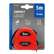 ΜΕΤΡΟΤΑΙΝΙΑ ΑΥΤΟΜΑΤΗ COMPACT 5m x16mm ΚΟΚΚΙΝΗ ΜΕ ΚΛΙΠ ΖΩΝΗΣ LAMPA - 1 ΤΕΜ.