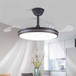 Ανεμιστήρας οροφής & φωτιστικό - DS-8989 - 2*48W - 431606 - Black