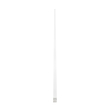 GLOBOSTAR® ALP-LINEAR LUMILINE 61763-3M Επιφανειακό / Κρεμαστό Προφίλ Αλουμινίου με Λευκό Γαλακτερό Πατητό Κάλυμμα για Ταινίες LED IP20 - Λευκό Ματ - Μ300 x Π3.5 x Υ7cm