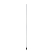 GLOBOSTAR® ALP-LINEAR LUMILINE 61764-3M Επιφανειακό / Κρεμαστό Προφίλ Αλουμινίου με Λευκό Γαλακτερό Πατητό Κάλυμμα για Ταινίες LED IP20 - Μαύρο Ματ - Μ300 x Π3.5 x Υ7cm