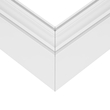 GLOBOSTAR® ALP-CORNER-SIDE90 LUMILINE 61766 Επιφανειακό / Κρεμαστό Προφίλ Αλουμινίου Γωνία με Λευκό Γαλακτερό Πατητό Κάλυμμα για Ταινίες LED IP20 - Λευκό Ματ - Μ30 x Π3.5 x Υ7cm