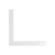 GLOBOSTAR® ALP-CORNER-SIDE90 LUMILINE 61766 Επιφανειακό / Κρεμαστό Προφίλ Αλουμινίου Γωνία με Λευκό Γαλακτερό Πατητό Κάλυμμα για Ταινίες LED IP20 - Λευκό Ματ - Μ30 x Π3.5 x Υ7cm