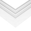 GLOBOSTAR® ALP-CORNER-SIDE90 BRIGHTRAIL 61777 Επιφανειακό / Κρεμαστό Προφίλ Αλουμινίου Γωνία με Λευκό Γαλακτερό Πατητό Κάλυμμα για Ταινίες LED IP20 - Λευκό Ματ - Μ30 x Π5 x Υ7.5cm