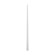 GLOBOSTAR® ALP-LINEAR RECESSA 61785-3M Χωνευτό Προφίλ Αλουμινίου με Λευκό Γαλακτερό Πατητό Κάλυμμα για Ταινίες LED IP20 - Λεικό Ματ - Μ300 x Π3.5 x Υ4cm